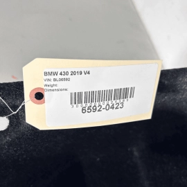 2017-2020 BMW 430xi F36 F82 TRUNK CARGO LUGGAGE COMPARTMENT PAN TRAY BOX OE