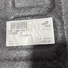 2017-2020 BMW 430xi F36 F82 TRUNK CARGO LUGGAGE COMPARTMENT PAN TRAY BOX OE