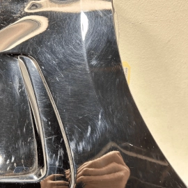 =DAMAGE=17-20 BMW 430xi F36 FRONT DRIVER SIDE FENDER COVER PANEL OEM BLACK 