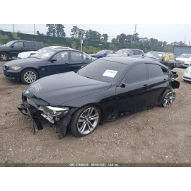 =DAMAGE=17-20 BMW 430xi F36 FRONT DRIVER SIDE FENDER COVER PANEL OEM BLACK 