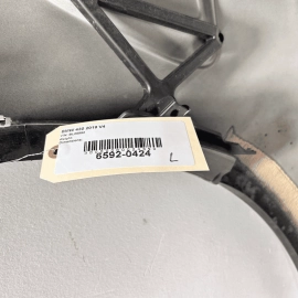 =DAMAGE=17-20 BMW 430xi F36 FRONT DRIVER SIDE FENDER COVER PANEL OEM BLACK 