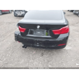 =DAMAGE=17-20 BMW 430xi F36 FRONT DRIVER SIDE FENDER COVER PANEL OEM BLACK 