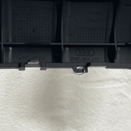 18-21 AUDI A5 Sportback CONSOLE BACK TRIM COVER PANEL W/ BLANK COVER & OUTL 18-21 AUDI A5 Sportback CONSOLE BACK TRIM COVER PANEL W/ BLANK COVER & OUTL