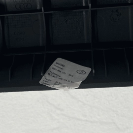 18-21 AUDI A5 Sportback CONSOLE BACK TRIM COVER PANEL W/ BLANK COVER & OUTL 18-21 AUDI A5 Sportback CONSOLE BACK TRIM COVER PANEL W/ BLANK COVER & OUTL