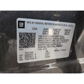 Front Left Driver Side Door Panel Handle Cover Cap GMC Terrain 2018-2023 OE