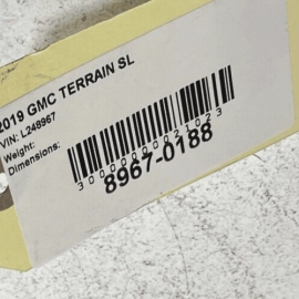GMC TERRAIN SL 2018-2023 1.5L BRAKE BOOSTER VACUUM HOSE TUBE PIPE & SENSOR 