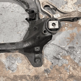 2008-2018 PORSCHE CAYENNE AWD FRONT SUB FRAME CROSS MEMBER CRADLE W/ ARM LH