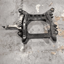 2008-2018 PORSCHE CAYENNE AWD FRONT SUB FRAME CROSS MEMBER CRADLE W/ ARM LH
