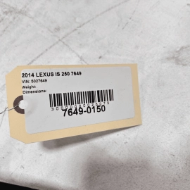 2014 - 2015 LEXUS IS250 Dashboard Instrument Cluster Bezel Trim Cover OEM