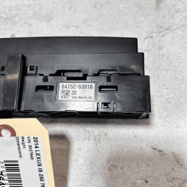 2014 - 2015 LEXUS IS250 Seat Heat Heater Control Switch Panel OEM