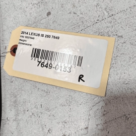 2014-2015 LEXUS IS250 Dash Center Console Insert Box Right Side Trim Panel  2014-2015 LEXUS IS250 Dash Center Console Insert Box Right Side Trim Panel