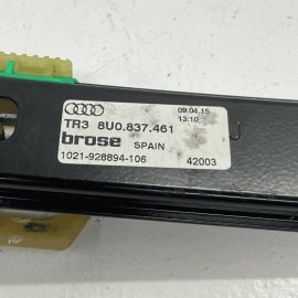 15-18 AUDI Q3 FRONT LEFT DRIVER SIDE DOOR WINDOW REGULATOR OEM 8U0837461
