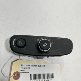 HEADLIGHT HEAD LIGHT LAMP CONTROL SWITCH GMC TERRAIN 2018-2023 OEM 1PCS