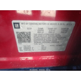 GMC TERRAIN SLT 2018-2023 Equinox Air Conditioning Thermal Expansion Valve 
