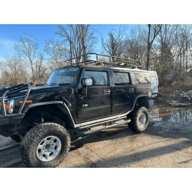 2003-2009 HUMMER H2 REAR RIGHT BACK SEAT FOLDING CARPET COVER TRIM PANEL OE