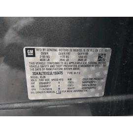 2018-2021 GMC TERRAIN FUEL VAPOR EVAPORATOR CHARCOAL CANISTER OEM