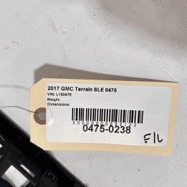 Front Left Driver Side Door Armrest Switch Mount Plate GMC Terrain 2018-202