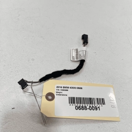 2017 BMW 430I REAR LEFT DRIVER SIDE WIRE WIRING HARNESS CABLE OEM