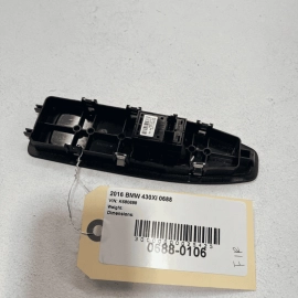 2017-2020 BMW 430I FRONT RIGHT PASSENGER DOOR WINDOW CONTROL SWITCH BUTTON  2017-2020 BMW 430I FRONT RIGHT PASSENGER DOOR WINDOW CONTROL SWITCH BUTTON