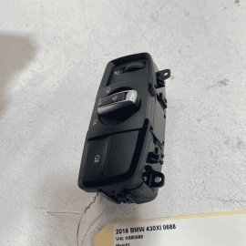 2017-2020 BMW 430xi F32 F36 F33 DASHBOARD HEADLAMP FOG LIGHT CONTROL SWITCH 2017-2020 BMW 430xi F32 F36 F33 DASHBOARD HEADLAMP FOG LIGHT CONTROL SWITCH
