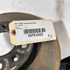 Front Driver Or Passenger Side Disk Brake Rotor GMC Terrain 2018-2021 OEM 1