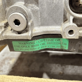 2017 BMW 430IX F30 F36 AWD Automatic Transmission Gearbox Gear Box Assembly