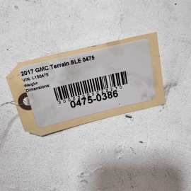 2018-2023 GMC TERRAIN 1.5L GAS FUEL EMISSION SYSTEM PURGE CONTROL VALVE