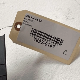 KIA K5 2021-2023 TRUNK RIGHT PASSENGER SIDE ROOM PARTITION COVER TRIM PANEL