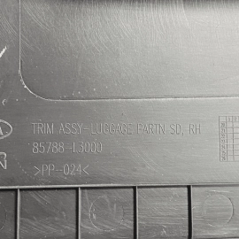 KIA K5 2021-2023 TRUNK RIGHT PASSENGER SIDE ROOM PARTITION COVER TRIM PANEL