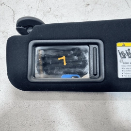 2015-2017 LEXUS NX200T LEFT DRIVER SIDE SUN VISOR CLOTH BLACK 7432078011 OE