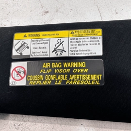 2015-2017 LEXUS NX200T LEFT DRIVER SIDE SUN VISOR CLOTH BLACK 7432078011 OE