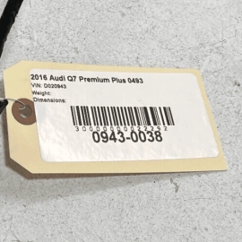 AUDI Q7 PREMIUM 2017-2019 3.0L FUEL GAS TANK PUMP WIRE WIRING HARNESS CABLE