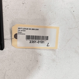 2016-2017 LEXUS NX200T NX300H CENTER CONSOLE DRIVER SIDE UPPER TRIM PANEL O