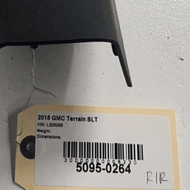 GMC TERRAIN 2018-2023 REAR RIGHT PASSENGER SIDE SILL SCUFF PLATE TRIM COVER