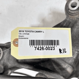 18-23 TOYOTA CAMRY FWD Rear Driver Side Steering Knuckle W/Hub & Wheel Bear