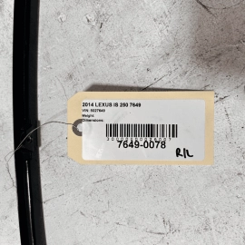 Rear Left Side Door Channel Division Lexus IS250 2006-2015 OEM