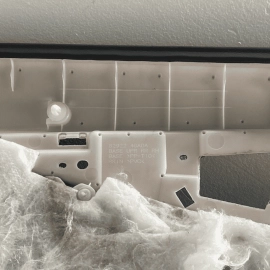 2014 - 2020 INFINITI Q50 REAR RIGHT PASSENGER SIDE DOOR PANEL COVER BLACK O