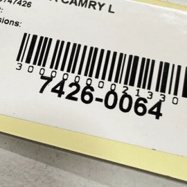 TOYOTA CAMRY 2018-2020 FUEL DOOR LID RELEASE OPEN OPENER CONTROL SWITCH OEM