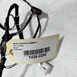 2019 2020 Toyota Camry L LE SE Roof Headliner Wire Wiring Harness Cable OEM