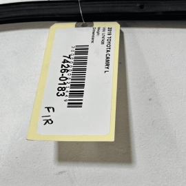 2018-2023 TOYOTA CAMRY FRONT RIGHT SIDE DOOR SEAL RUBBER WEATHERSTRIP OEM