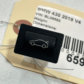 2017-2020 BMW 430i xDrive Trunk Lid Release Open Control Unlocking Switch O