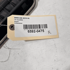 BMW 430xi F36 2017-2020 REAR LEFT OR RIGHT QUARTER AIR DRAFTER PRESSURE VEN