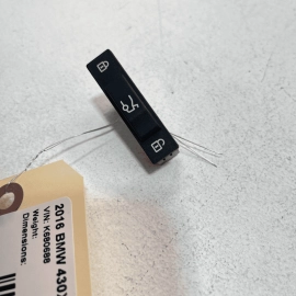 2017-2020 BMW 430xi F32 F33 F83 TRUNK LID RELEASE OPEN OPENER CLOSE SWITCH  2017-2020 BMW 430xi F32 F33 F83 TRUNK LID RELEASE OPEN OPENER CLOSE SWITCH