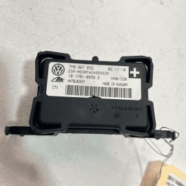 2011 VOLKSWAGEN TOUAREG HYBRID YAW / ESP RATE SENSOR CONTROL MODULE OEM