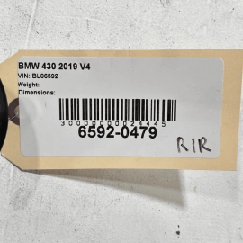 2017-2020 BMW 430xi F36 REAR RIGHT PASSENGER SIDE UPPER FORWARD CONTROL ARM