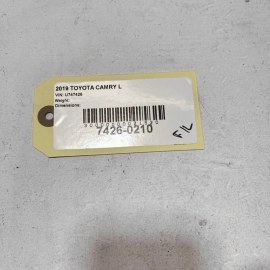07-23 TOYOTA CAMRY FRONT OR REAR LEFT OR RIGHT DOOR COURTESY LIGHT LAMP OEM
