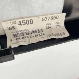 2016 - 2021 JEEP GRAND CHEROKEE LEFT DRIVER SIDE UPPER B PILLAR COVER TRIM 