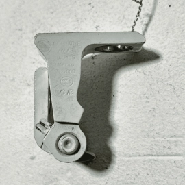 VOLKSWAGEN JETTA 2019-2023 REAR LEFT DRIVER SIDE UPPER DOOR HINGE OEM WHITE