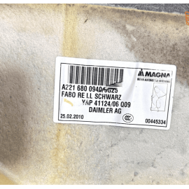 2007-13 MERCEDES S550 FRONT RIGHT PASSENGER INTERIOR FLOOR MAT CARPET COVER