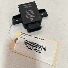 2011 VOLKSWAGEN TOUAREG HYBRID SEAT BACKREST RELEASE CONTROL MODULE OEM